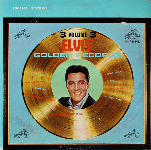 Elvis Presley - Elvis' Golden Records, Vol. 3 - RCA Victor, RCA Victor - LSP-2765, LSP 2765 - LP, Comp 975804963