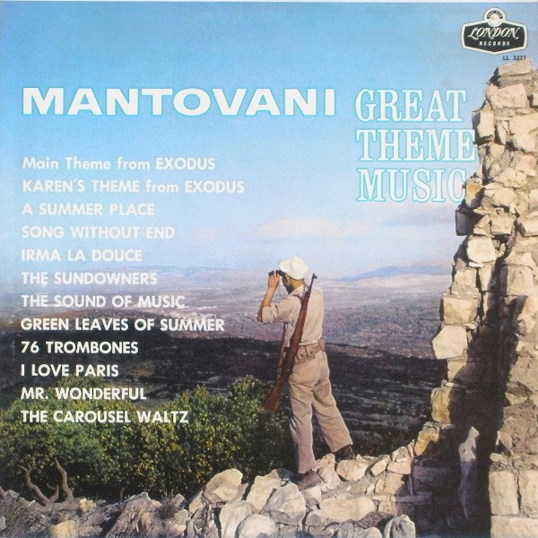 Mantovani - Great Theme Music (LP, Mono)