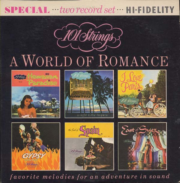 101 Strings - A World Of Romance - Somerset - SF-3DS - 2xLP, Comp 979269712