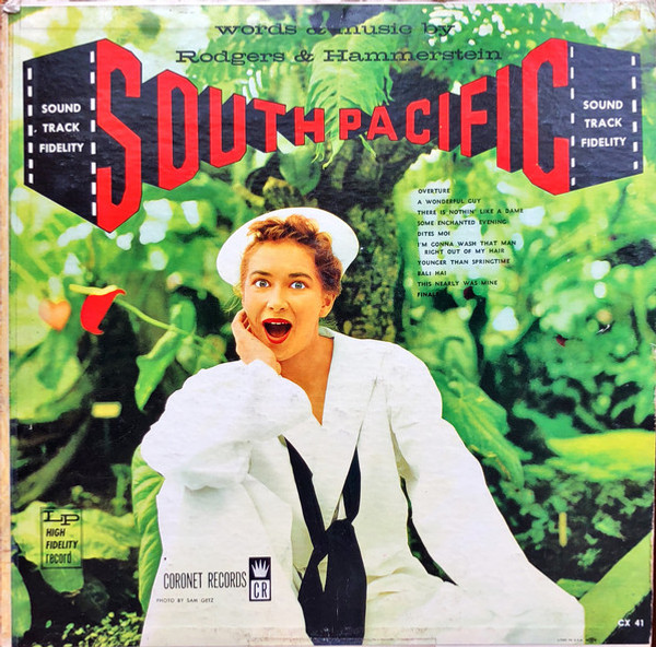 Rodgers & Hammerstein - South Pacific (LP, Album, Mono)