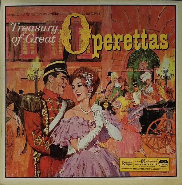 Various - Treasury Of Great Operettas (9xLP + Box, Comp)