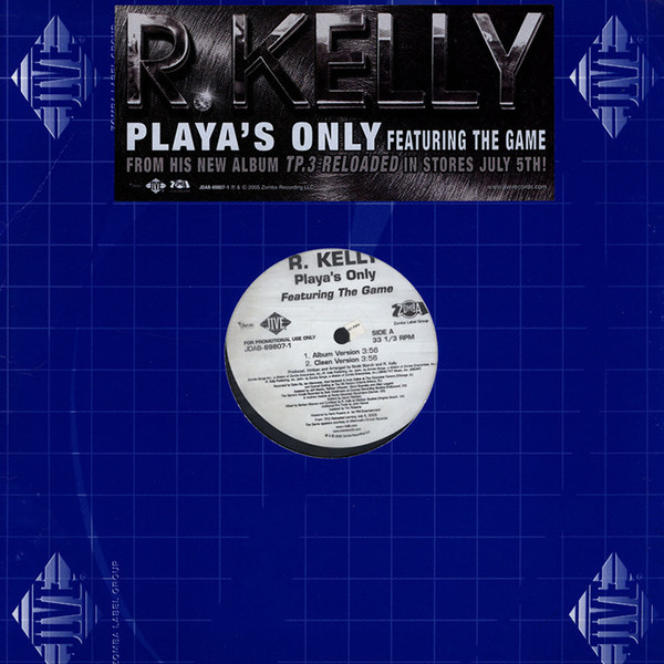 R. Kelly - Playa's Only (12", Promo)