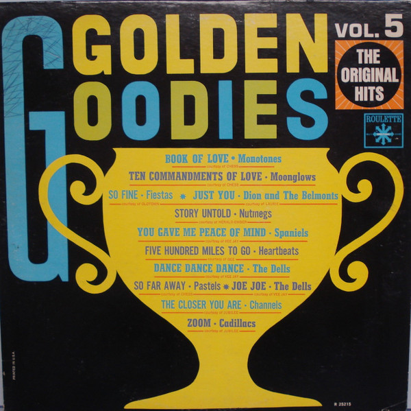 Various - Golden Goodies - Vol. 5 (LP, Comp, Mono, RP)