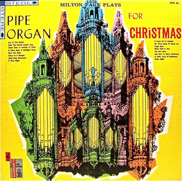 Milton Page - Pipe Organ For Christmas (LP, Album)
