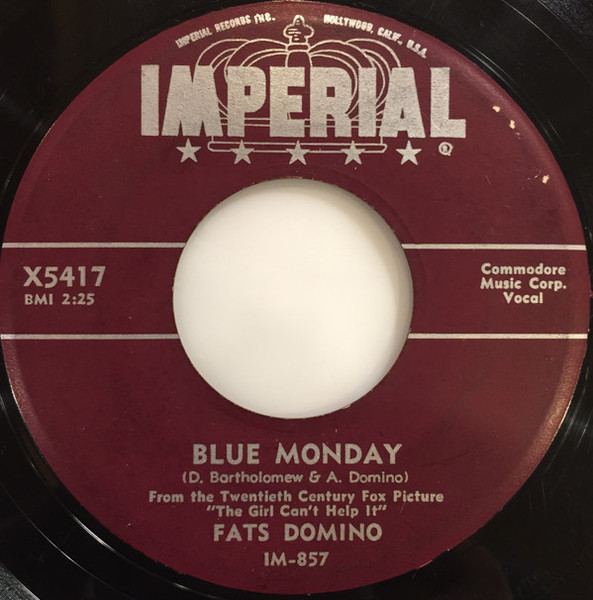 Fats Domino - Blue Monday (7", Single)