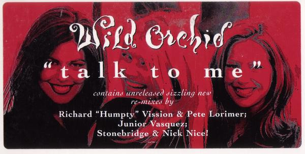Wild Orchid - Talk To Me (2x12", Promo)