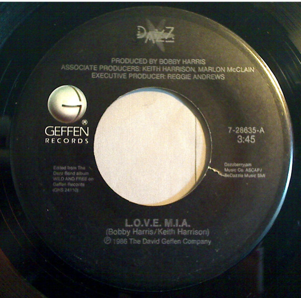 Dazz Band - L.O.V.E. M.I.A. (7")