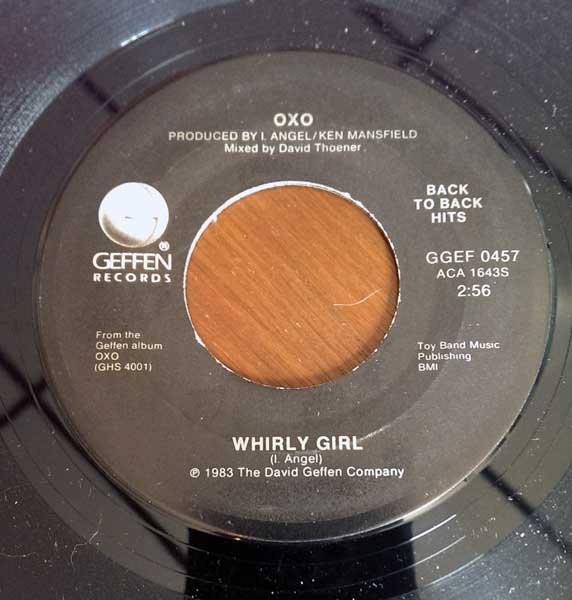 OXO (2) - Whirly Girl / Dance All Night (7", Single)