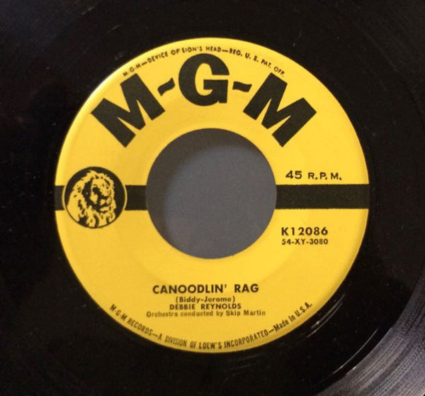 Debbie Reynolds - Canoodlin' Rag / The Tender Trap (7")