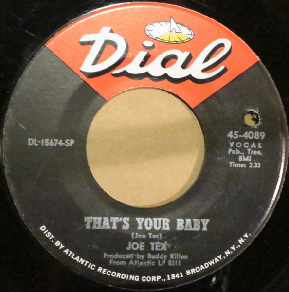 Joe Tex - That's Your Baby (7", Single, SP )