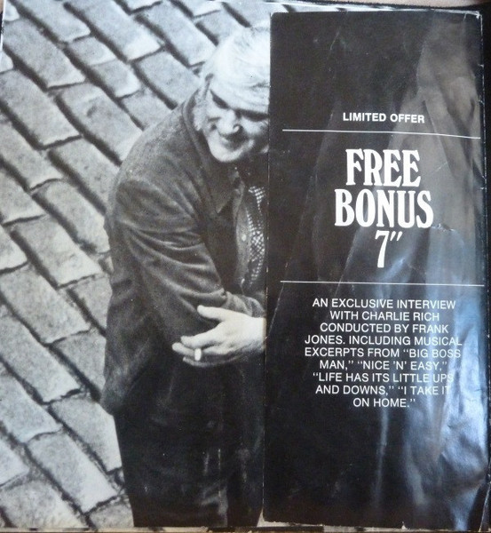 Charlie Rich - Bonus Record (7", Promo)