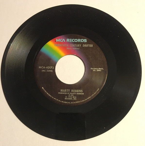 Marty Robbins - Twentieth Century Drifter / I'm Wanting To - MCA Records - MCA-40172 - 7", Single 1002635696