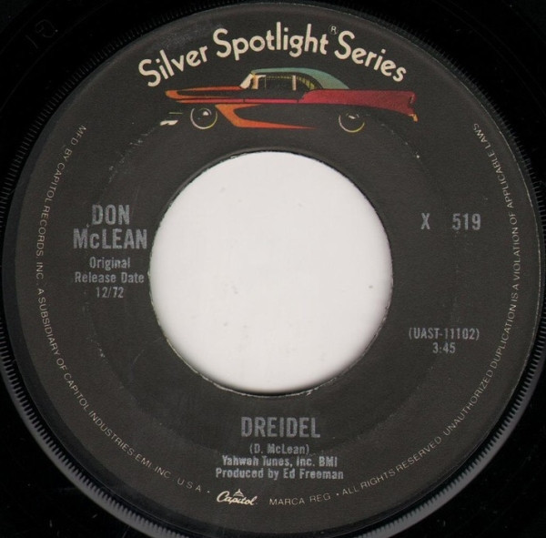 Don McLean - Dreidel / Vincent (7")