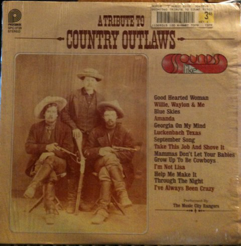 The Music City Rangers - A Tribute To Country Outlaws (LP)