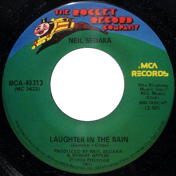 Neil Sedaka - Laughter In The Rain (7", Single, Glo)