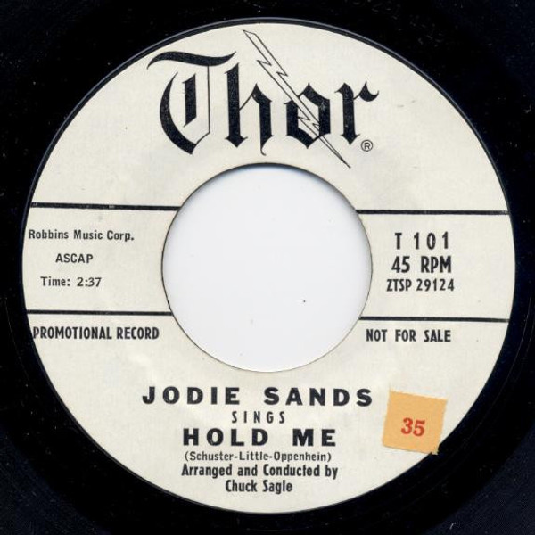 Jodie Sands - Hold Me / What Does It Matter (7", Promo)
