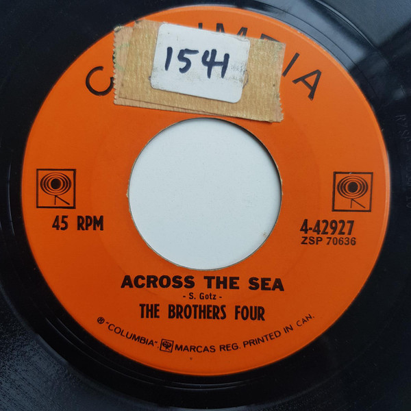 The Brothers Four - Hootenanny Saturday Night / Across The Sea (7", Single)