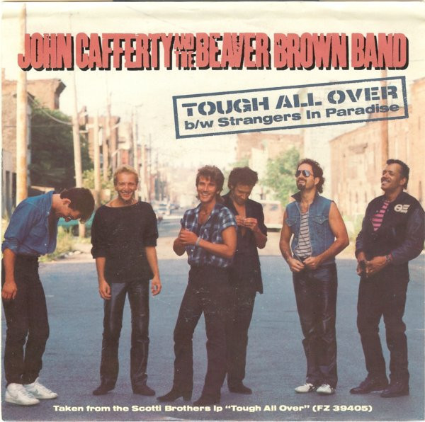 John Cafferty And The Beaver Brown Band - Tough All Over - Scotti Bros. Records - ZS4 04891 - 7" 1018911258
