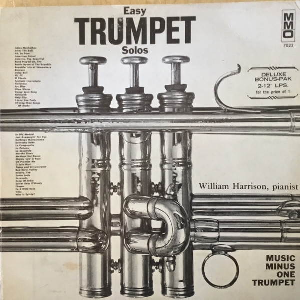William Harrison - Easy Trumpet Solos (2x12", Album, Dlx)