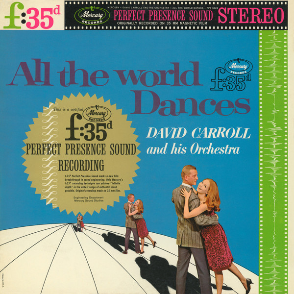 David Carroll & His Orchestra - All The World Dances (LP, Album, Gat)