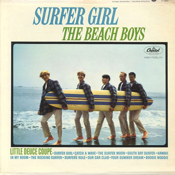 The Beach Boys - Surfer Girl (LP, Album, Mono, Los)