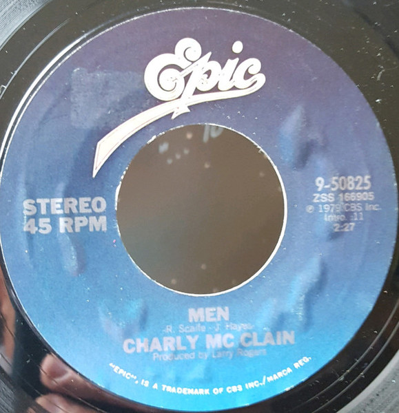 Charly McClain - Men - Epic - 9-50825 - 7", Single 1028180877