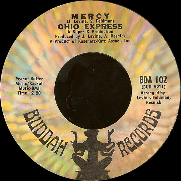 Ohio Express - Mercy / Roll It Up (7", Single)