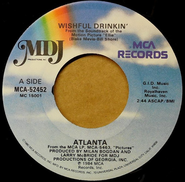 Atlanta (6) - Wishful Drinkin' (7")