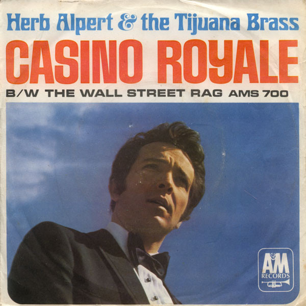 Herb Alpert & The Tijuana Brass - Casino Royale / The Wall Street Rag (7", Single)