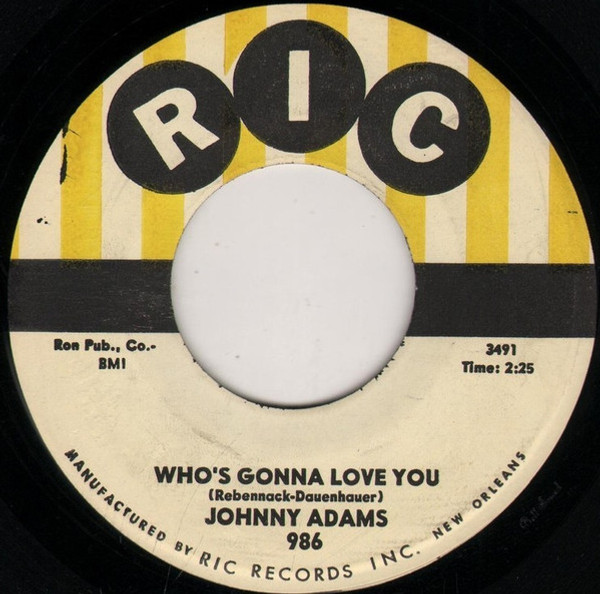 Johnny Adams - Who's Gonna Love You / A Losing Battle (7", Single)