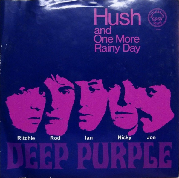 Deep Purple - Hush (7", Single, Styrene, Ter)
