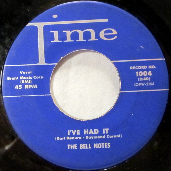 The Bell Notes - I've Had It (7", Single, Roc)