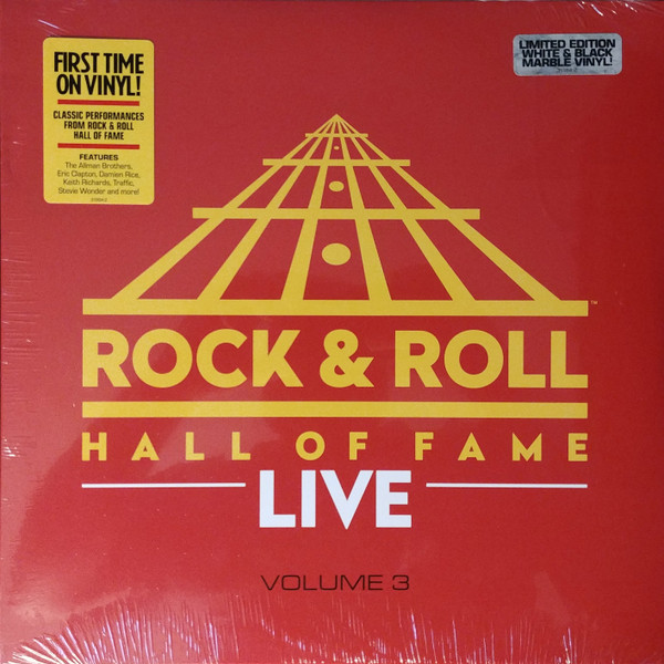 Various - Rock And Roll Hall Of Fame Live: Volume 3 (LP, Album, S/Edition, Whi)