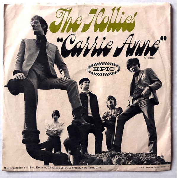 The Hollies - Carrie-Anne - Epic - 5-10180 - 7", Single, Ter 1040787062