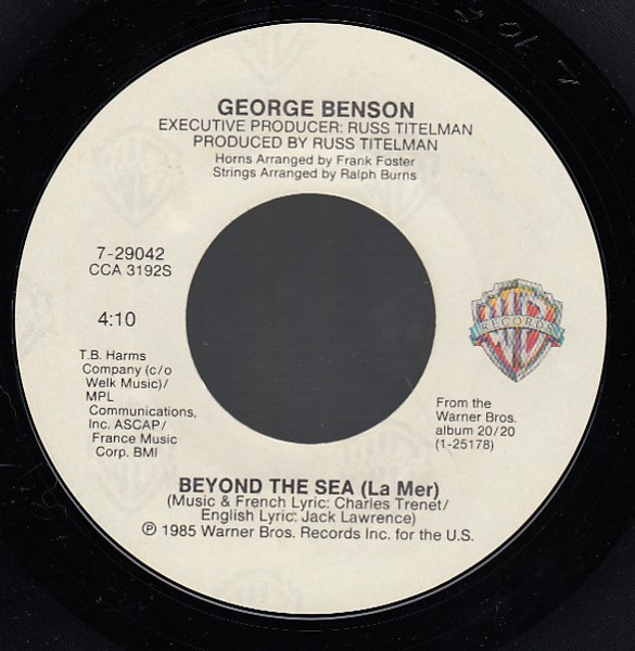 George Benson - Beyond The Sea (La Mer) (7", Single, Styrene, All)