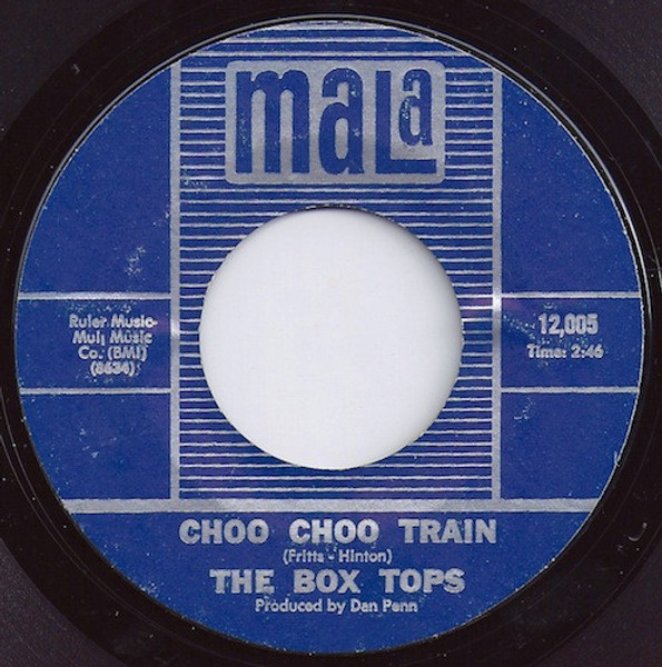 Box Tops - Choo Choo Train / Fields Of Clover - Mala - 12005 - 7" 1041119804