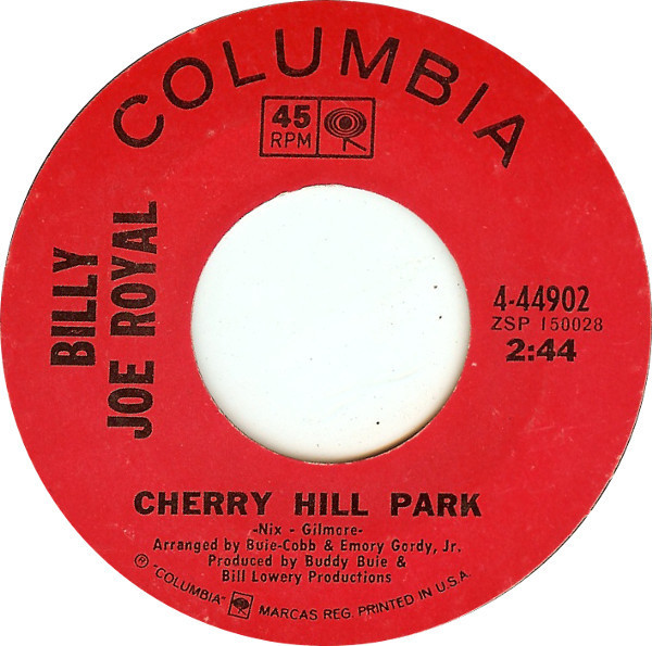 Billy Joe Royal - Cherry Hill Park - Columbia - 4-44902 - 7", Single, Pit 1041490056