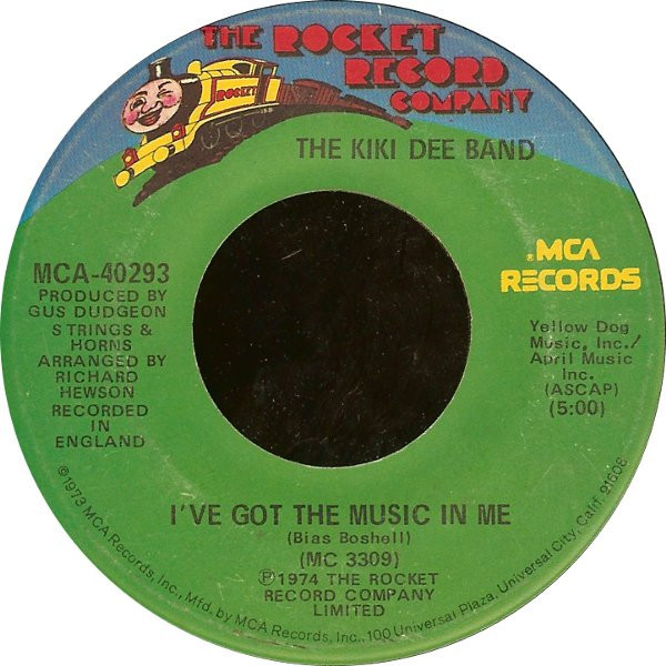 The Kiki Dee Band - I've Got The Music In Me (7", Single)