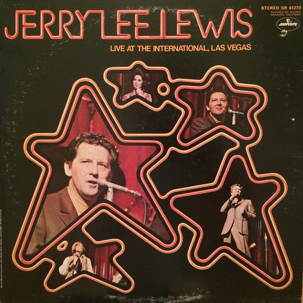 Jerry Lee Lewis - Live At The International, Las Vegas - Mercury - SR 61278 - LP, Album 1042733557