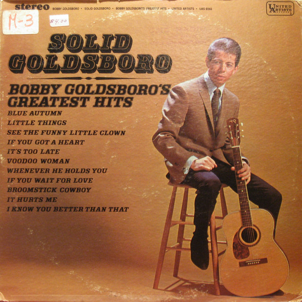 Bobby Goldsboro - Solid Goldsboro - Bobby Goldsboro's Greatest Hits (LP, Comp, RP, Abb)