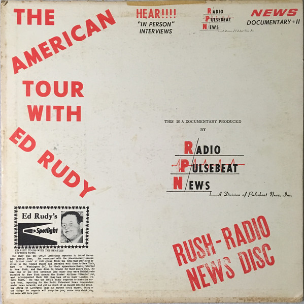 Ed Rudy - The American Tour With Ed Rudy (LP, Transcription)