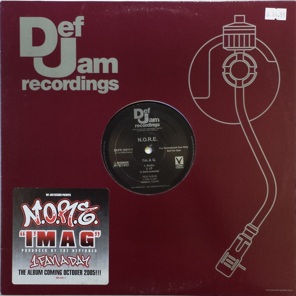 N.O.R.E. - I'm A G (12", Promo)