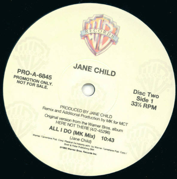 Jane Child - All I Do (2x12", Promo, Log)