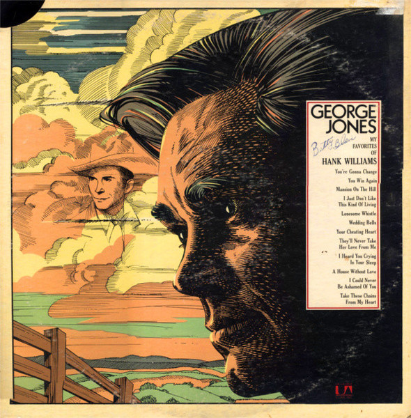 George Jones (2) - My Favorites Of Hank Williams (LP, RE)
