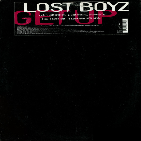 Lost Boyz - Get Up (12")