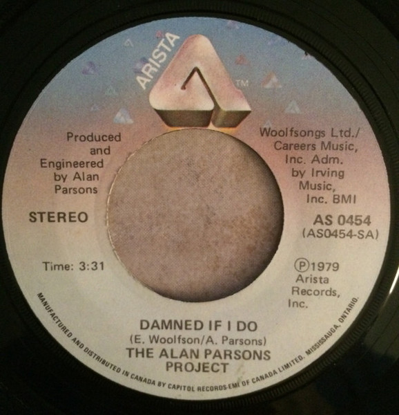 The Alan Parsons Project - Damned If I Do (7", Single)