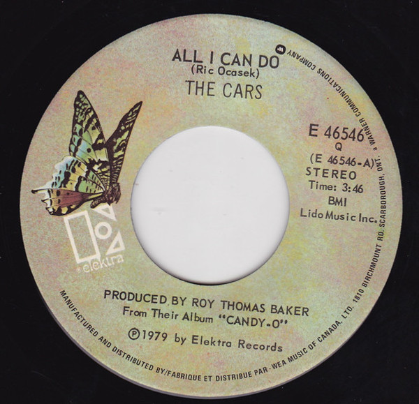The Cars - All I Can Do (7", Single)