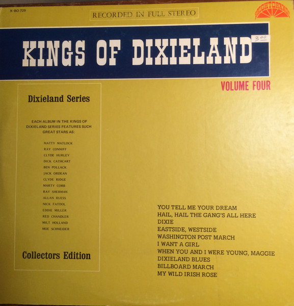 Kings Of Dixieland - Kings Of Dixieland Volume 4 (LP, Album)