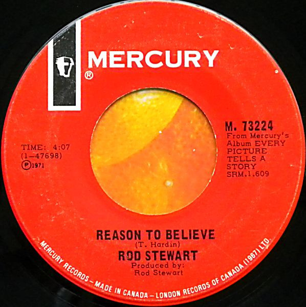 Rod Stewart - Reason To Believe / Maggie May (7", Single)