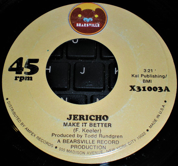 Jericho (18) - Make It Better / Cheater Man (7", Single)